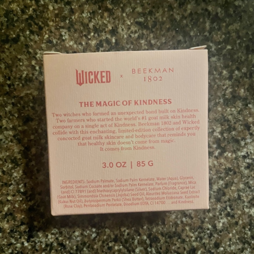 Beekmans WICKED goat milk soap - Brand new in box - Picture 2 of 3